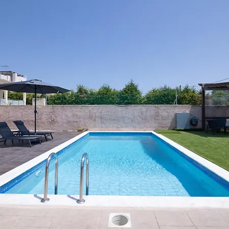 Villa Blue Horizon - Pool&sports Court I Sea View Isthmia